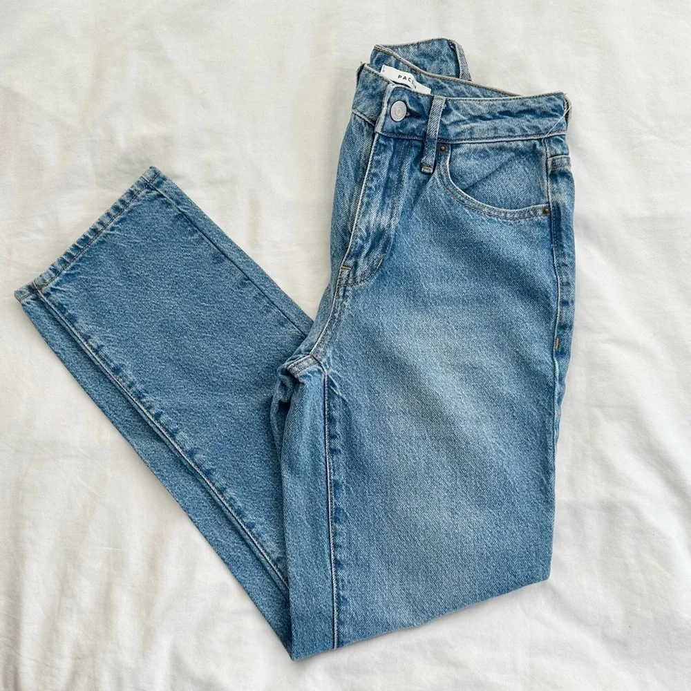 NEW Pacsun high rise denim mom jeans
